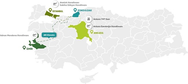 Zonguldak’a Nasıl Gelinir?